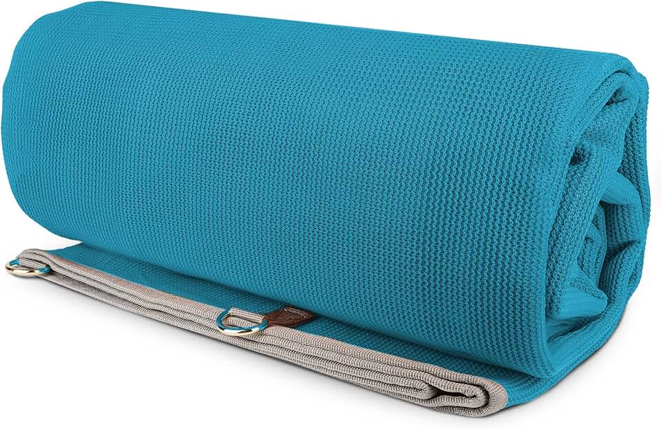 CGEAR Original Sand-Free Outdoor Camping Mat – Beach, Picnic & Camping Ground Mat with Carry Pouch