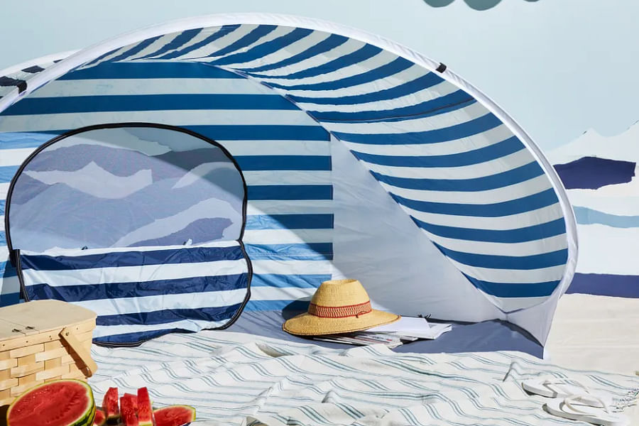 portable dog beach tent