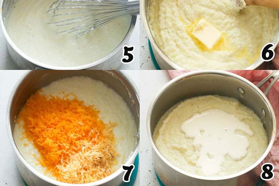 Smoked Gouda Grits Bowl Brunch