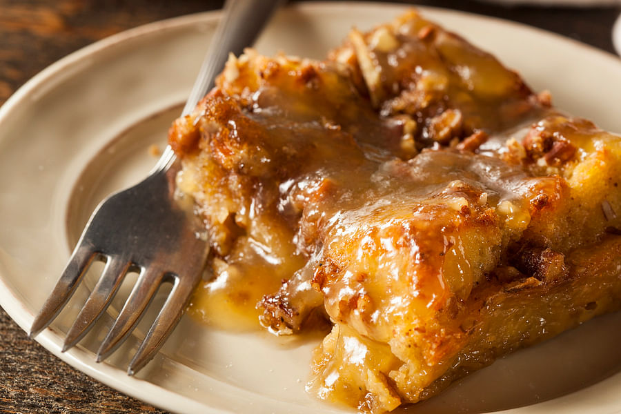 Back in the Day Bakery Bourbon Bread Pudding