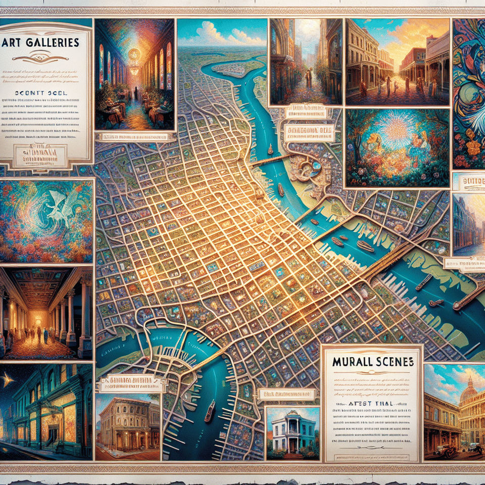 Art Lover's Itinerary: Navigating Savannah's Art Galleries and Mural Scenes